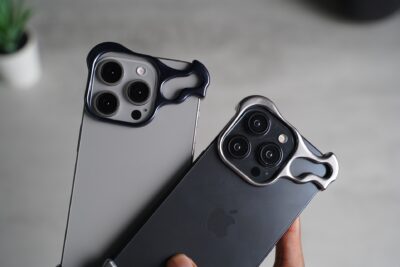 Titanium Bumper With Camera Ring Lens