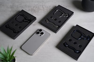 Titanium Bumper With Camera Ring Lens
