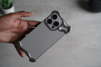 Titanium Bumper With Camera Ring Lens