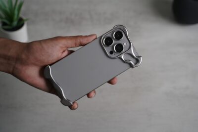 Titanium Bumper With Camera Ring Lens