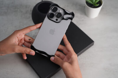 Titanium Bumper With Camera Ring Lens
