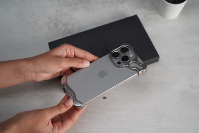 Titanium Bumper With Camera Ring Lens