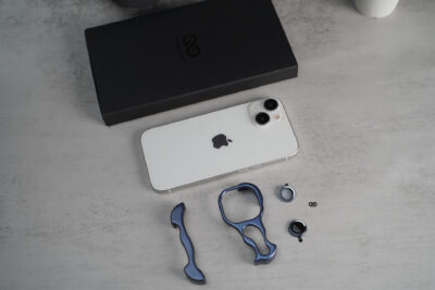 Titanium Bumper With Camera Ring Lens