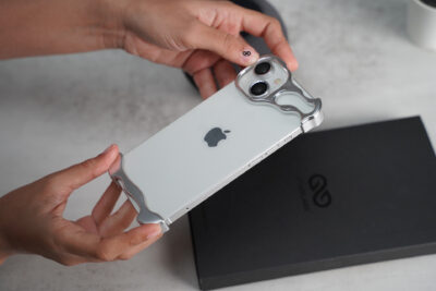 Titanium Bumper With Camera Ring Lens