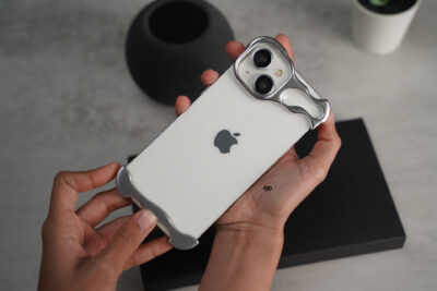 Titanium Bumper With Camera Ring Lens