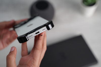 Titanium Bumper With Camera Ring Lens