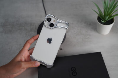 Titanium Bumper With Camera Ring Lens