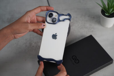 Titanium Bumper With Camera Ring Lens