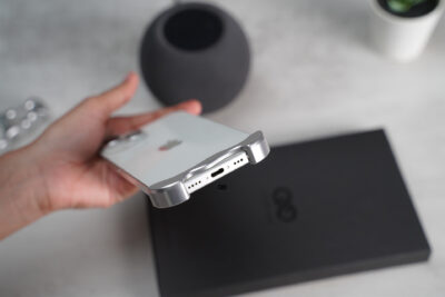 Titanium Bumper With Camera Ring Lens