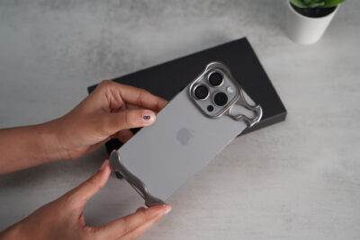 Titanium Bumper With Camera Ring Lens