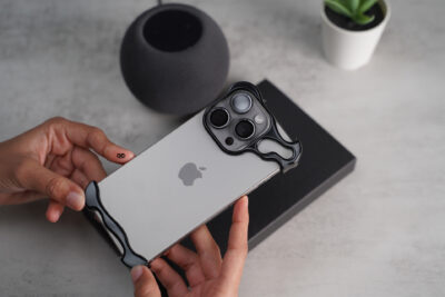 Titanium Bumper With Camera Ring Lens