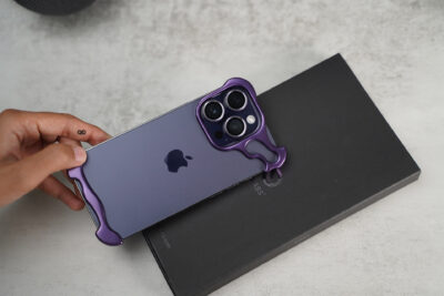 Titanium Bumper With Camera Ring Lens