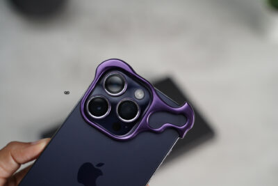 Titanium Bumper With Camera Ring Lens