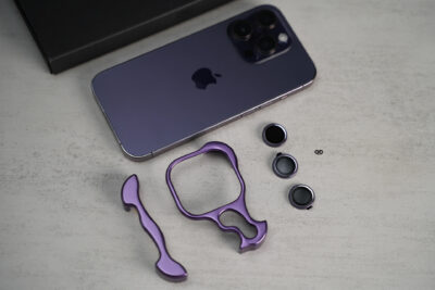 Titanium Bumper With Camera Ring Lens