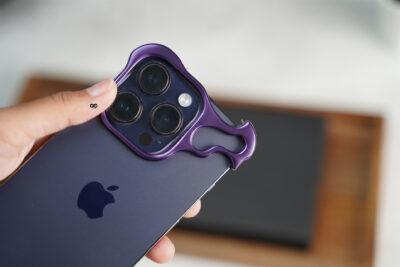 Titanium Bumper With Camera Ring Lens