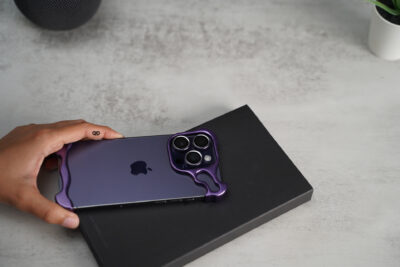Titanium Bumper With Camera Ring Lens