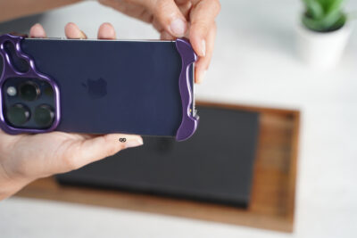 Titanium Bumper With Camera Ring Lens