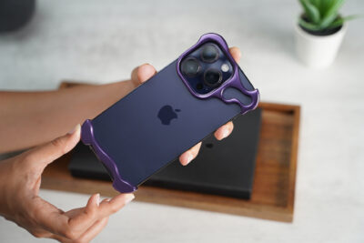 Titanium Bumper With Camera Ring Lens