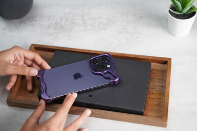 Titanium Bumper With Camera Ring Lens