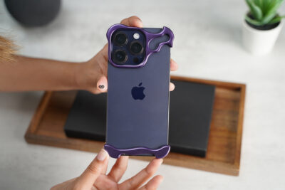 Titanium Bumper With Camera Ring Lens