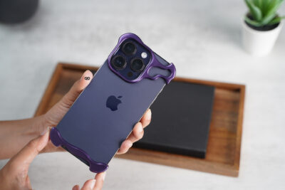 Titanium Bumper With Camera Ring Lens