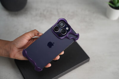 Titanium Bumper With Camera Ring Lens