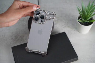 Titanium Bumper With Camera Ring Lens