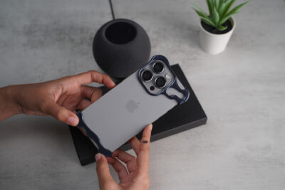 Titanium Bumper With Camera Ring Lens