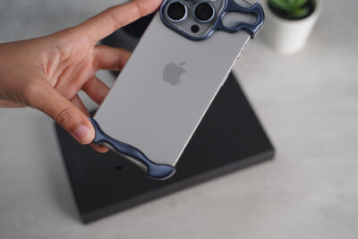 Titanium Bumper With Camera Ring Lens