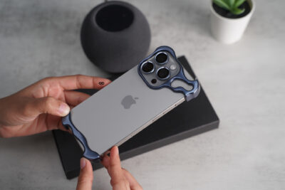 Titanium Bumper With Camera Ring Lens