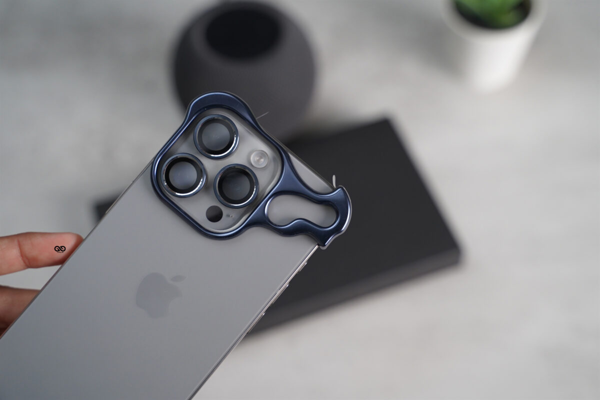 Titanium Bumper With Camera Ring Lens