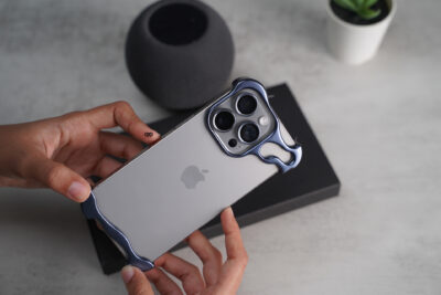 Titanium Bumper With Camera Ring Lens