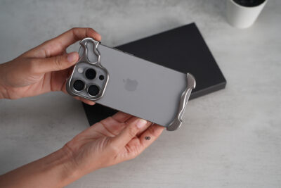 Titanium Bumper With Camera Ring Lens