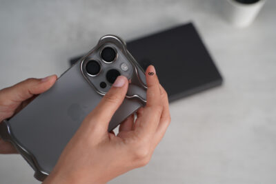 Titanium Bumper With Camera Ring Lens