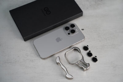 Titanium Bumper With Camera Ring Lens