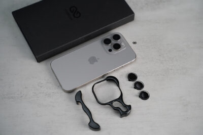 Titanium Bumper With Camera Ring Lens