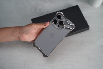 Titanium Bumper With Camera Ring Lens