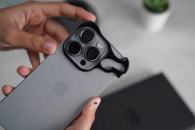 Titanium Bumper With Camera Ring Lens