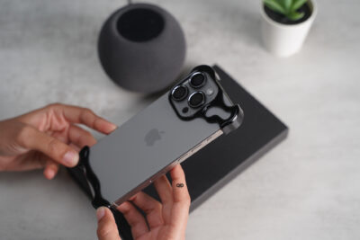 Titanium Bumper With Camera Ring Lens