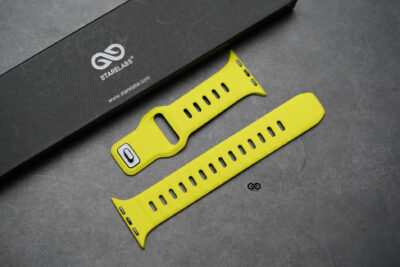 Volta Neon Fluorescent Waterproof Silicone Sports Bands for Apple Watch 49 MM Series Ultra/Ultra 2