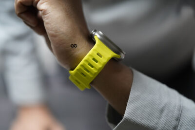 Volta Neon Fluorescent Waterproof Silicone Sports Bands for Apple Watch 49 MM Series Ultra/Ultra 2
