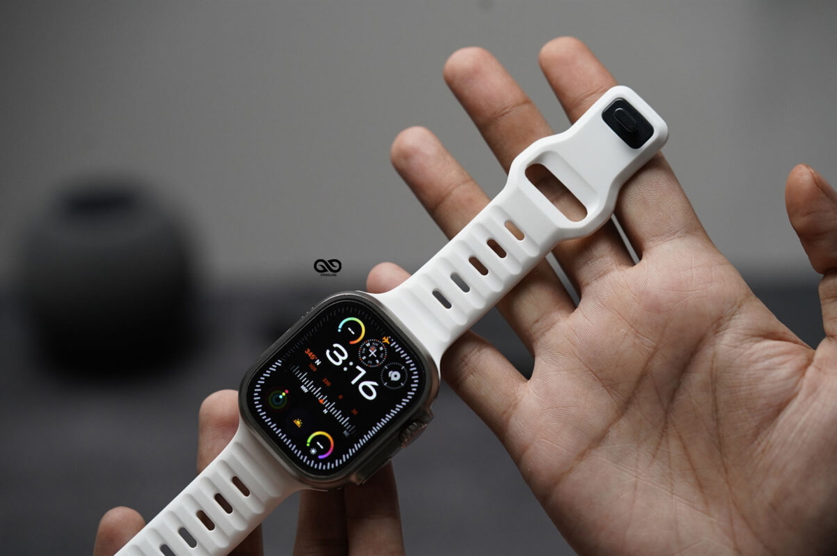 Waterproof Silicone Sports Bands For Apple Watch 49 (Series Ultra/Ultra 2/Ultra 3)