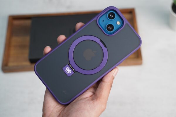 Alpha Magnetic Ring Case For iPhone 13