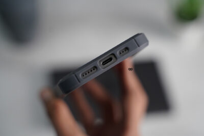 Natural Grey Defender Rugged Protective Case for iPhone 15 Pro Max