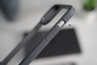 Natural Grey Defender Rugged Protective Case for iPhone 15 Pro Max