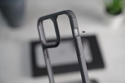 Natural Grey Defender Rugged Protective Case for iPhone 15 Pro Max