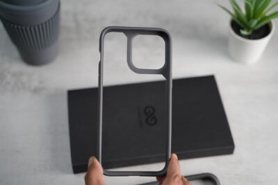 Natural Grey Defender Rugged Protective Case for iPhone 15 Pro Max