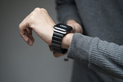 Matte Titanium Band For Apple Watch 44MM 45MM 46MM Series 4 5 6 7 8 9 10 11 (SE 2 3 Gen)