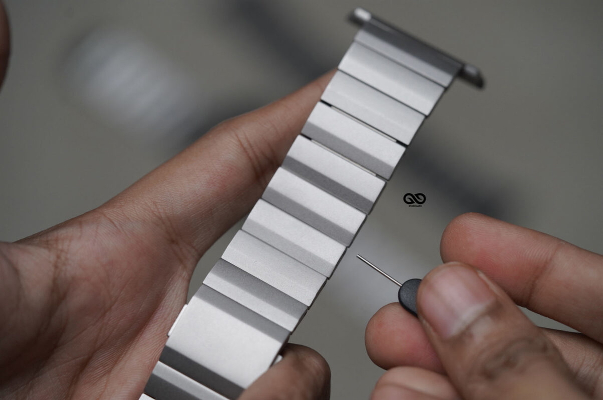 Real Matte Titanium Band For Apple Watch 44MM 45MM 46MM Series 4 5 6 7 8 9 10 11 (SE 2 3 Gen)