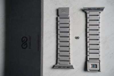 Real Matte Titanium Band For Apple Watch 44MM 45MM 46MM Series 4 5 6 7 8 9 10 11 (SE 2 3 Gen)